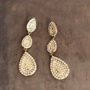 🌈Gold Oval Earrings